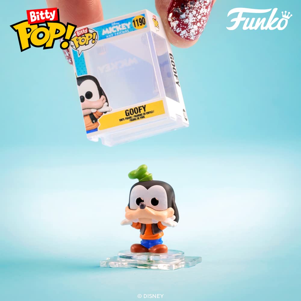 Funko Bitty POP! Disney - Sorcerer Mickey, Dale, Princess Minnie and A Surprise Mystery Mini Figure - 0.9 Inch (2.2 Cm) Collectable - Stackable Display Shelf Included - Gift Idea - Cake Topper