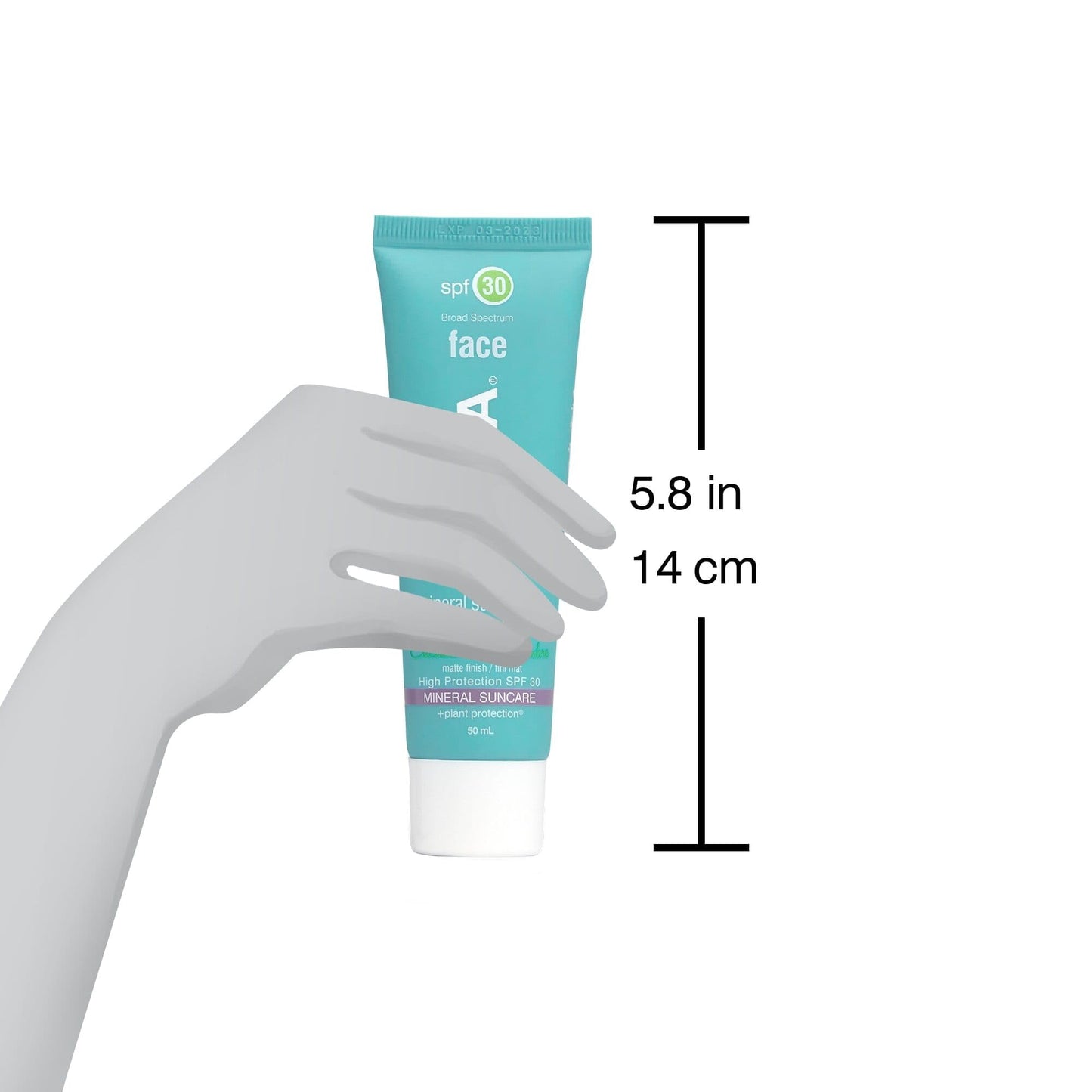 Coola SPF 30 Mineral Face Sun Cream, 70 Percent + Organic Daily SPF Face Moisturiser, Broad Spectrum UVA/UVB Protection Sunscreen, 50 ml