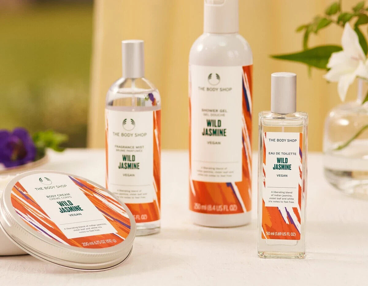 NEW!!! The Body Shop Wild Jasmine Fragrance Mist 100 ml