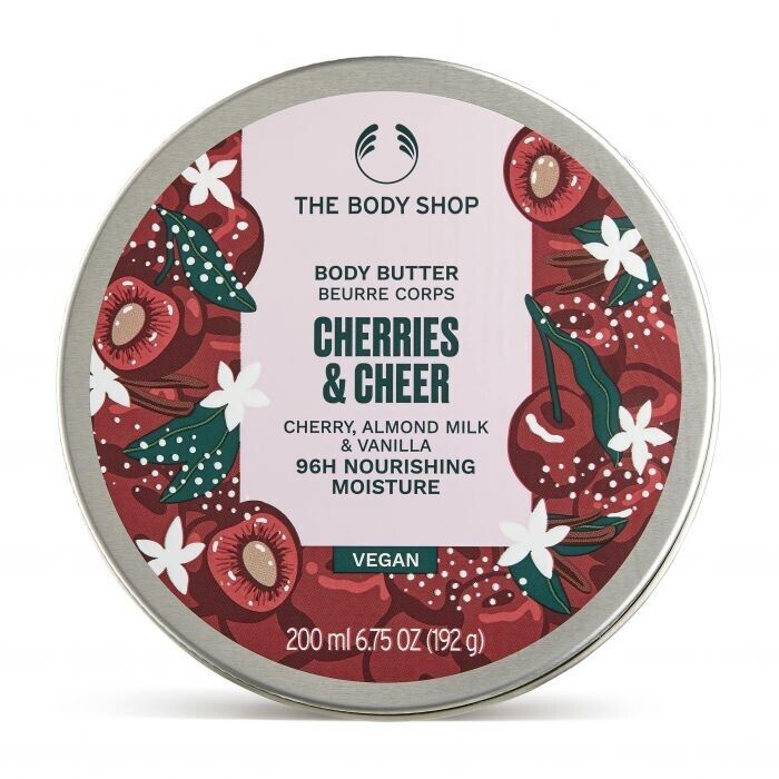 The Body Shop Cherries And Cheer Body Butter 200ml Discontinued