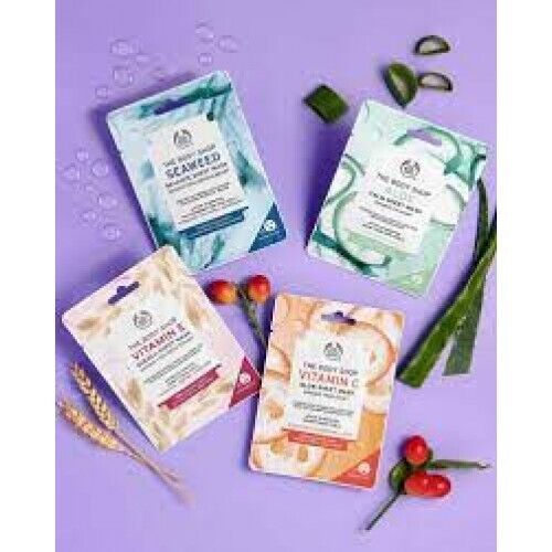 NEW!!! The Body Shop Vitamin C Glow Sheet Single Use Mask
