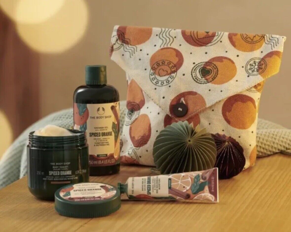 The Body Shop Xmas 2022 Limited Edition Spiced Orange Gift Set