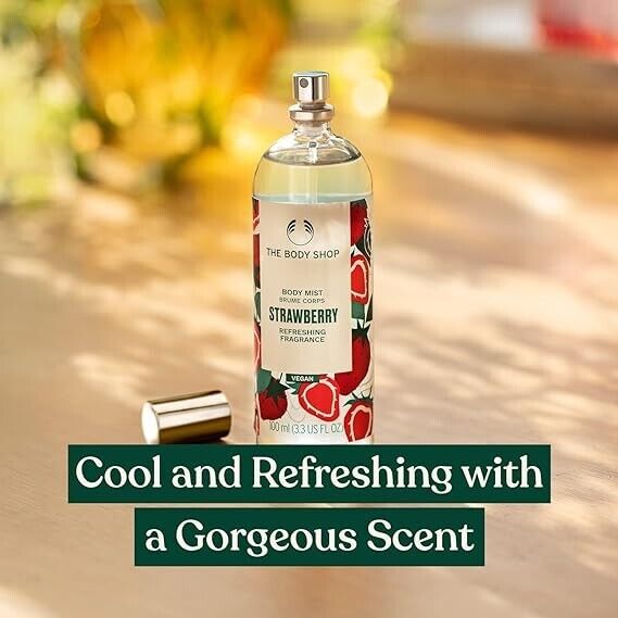 NEW! BODY SHOP BODY STRAWBERRY MIST - 100ML