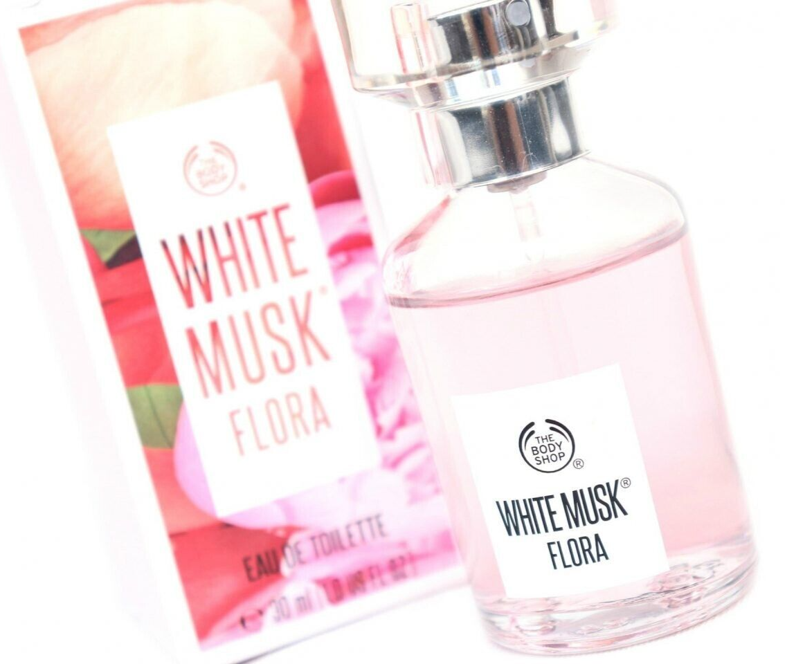 NEW!!! The body shop white musk flora edt 30 ml