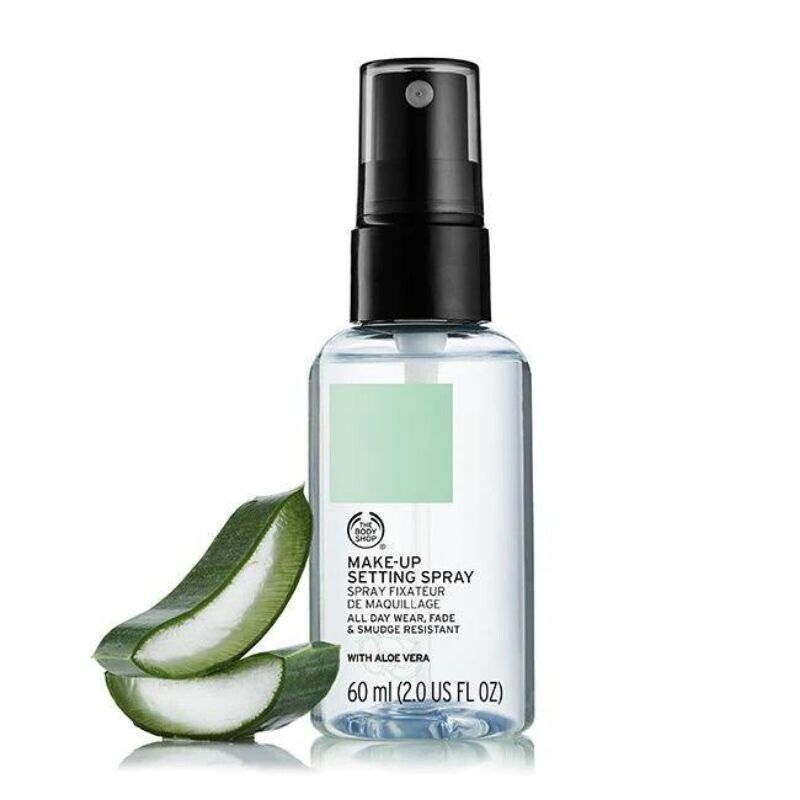NEW!!! The Body Shop Make Up Setting Spray with Aloe Vera