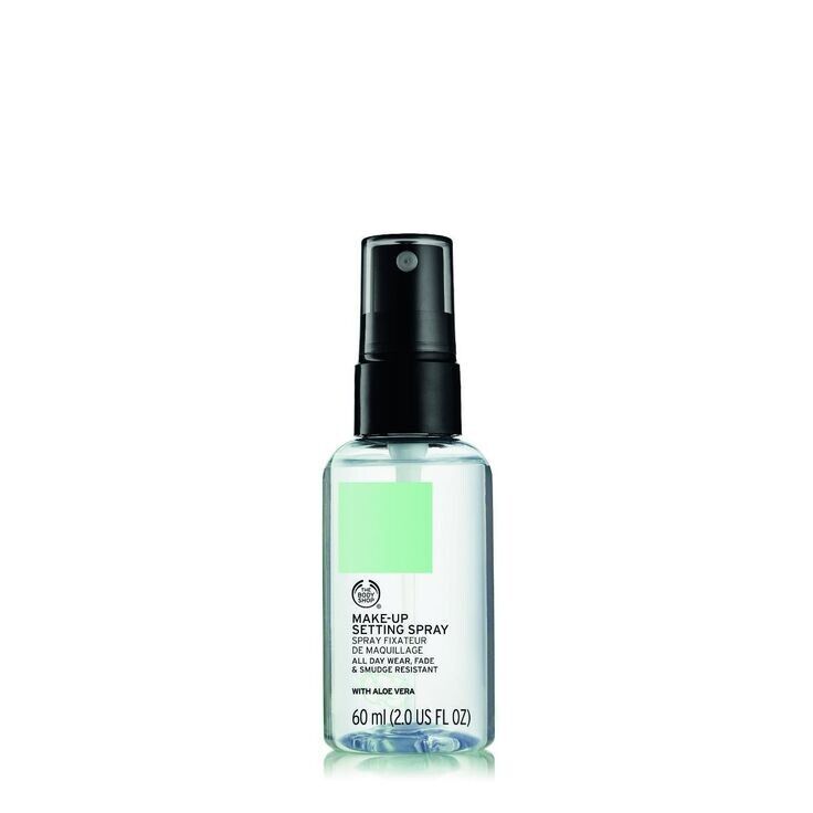 NEW!!! The Body Shop Make Up Setting Spray with Aloe Vera