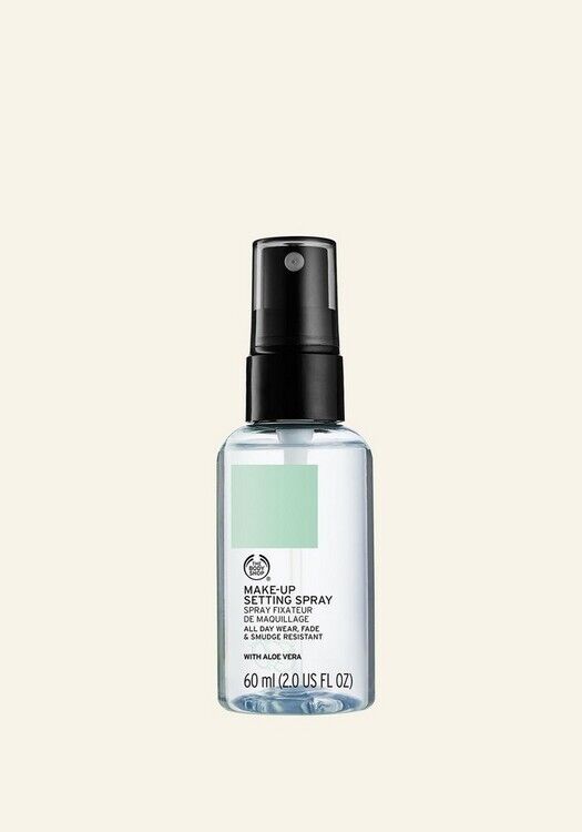 NEW!!! The Body Shop Make Up Setting Spray with Aloe Vera