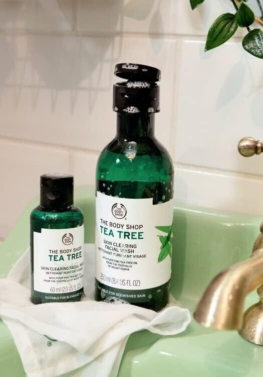 NEW!!! The Body Shop Tea Tree Facial Wash 250 ml