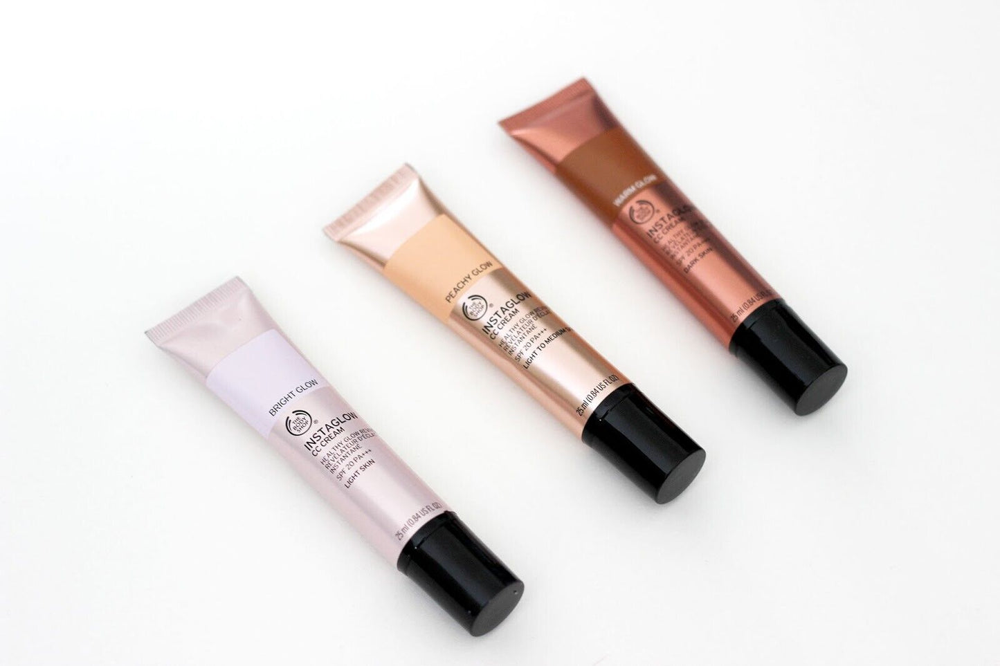 NEW!!!! The Body Shop Instaglow CC Cream (Warm Glow - Dark Skin) 25ml