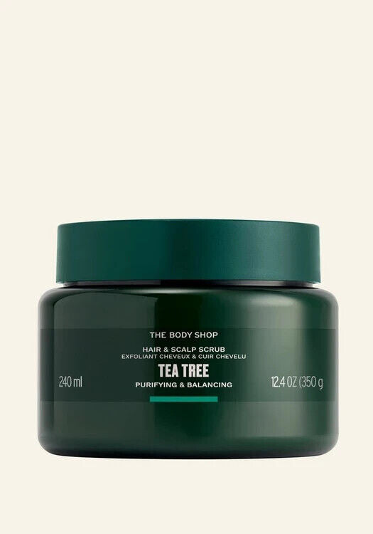 The Body Shop Tea Tree Purifying & Balancing Hair & Scalp Scrub VEGAN - 240ml