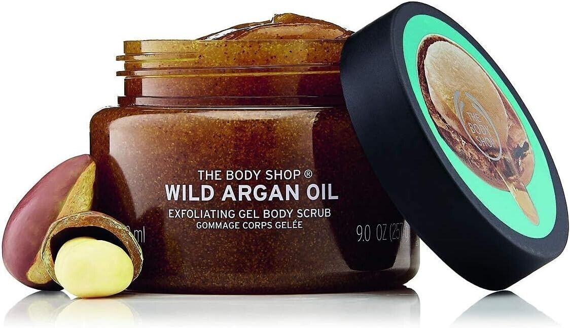 NEW!!! The Body Shop Argan Body Scrub 250ml