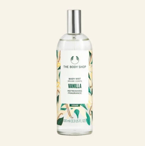 NEW!!!! The Body Shop Vanilla Body Mist - 100ml VEGAN