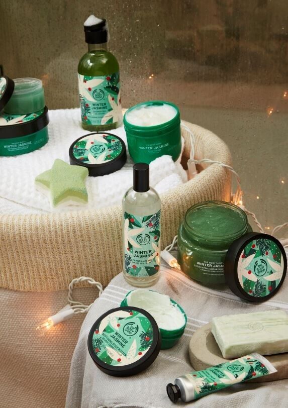 NEW! The Body Shop Winter Jasmine festive Shower Gel 250ml Special Edition 2020