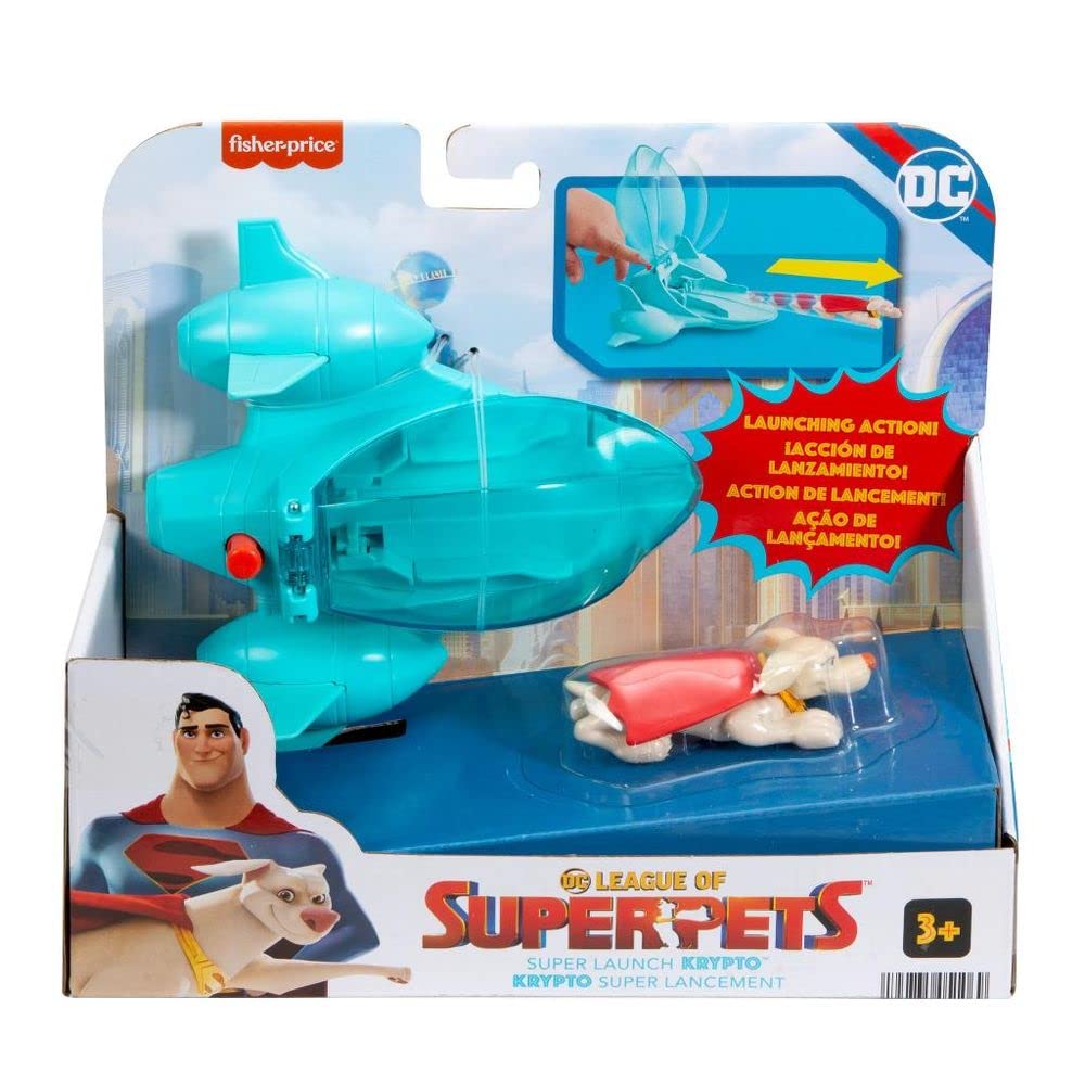Fisher-Price DC League of Super-Pets Super Launch - Krypto