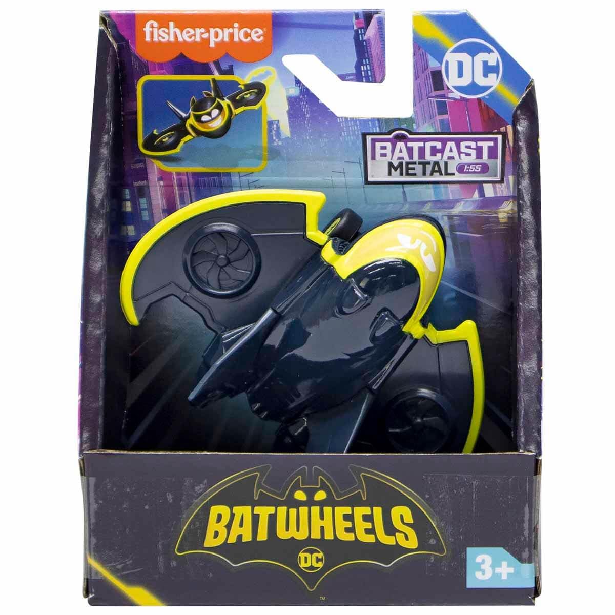 Fisher Price Batwheels HML12 Single Vehicle Series - Hyb67 Batwing