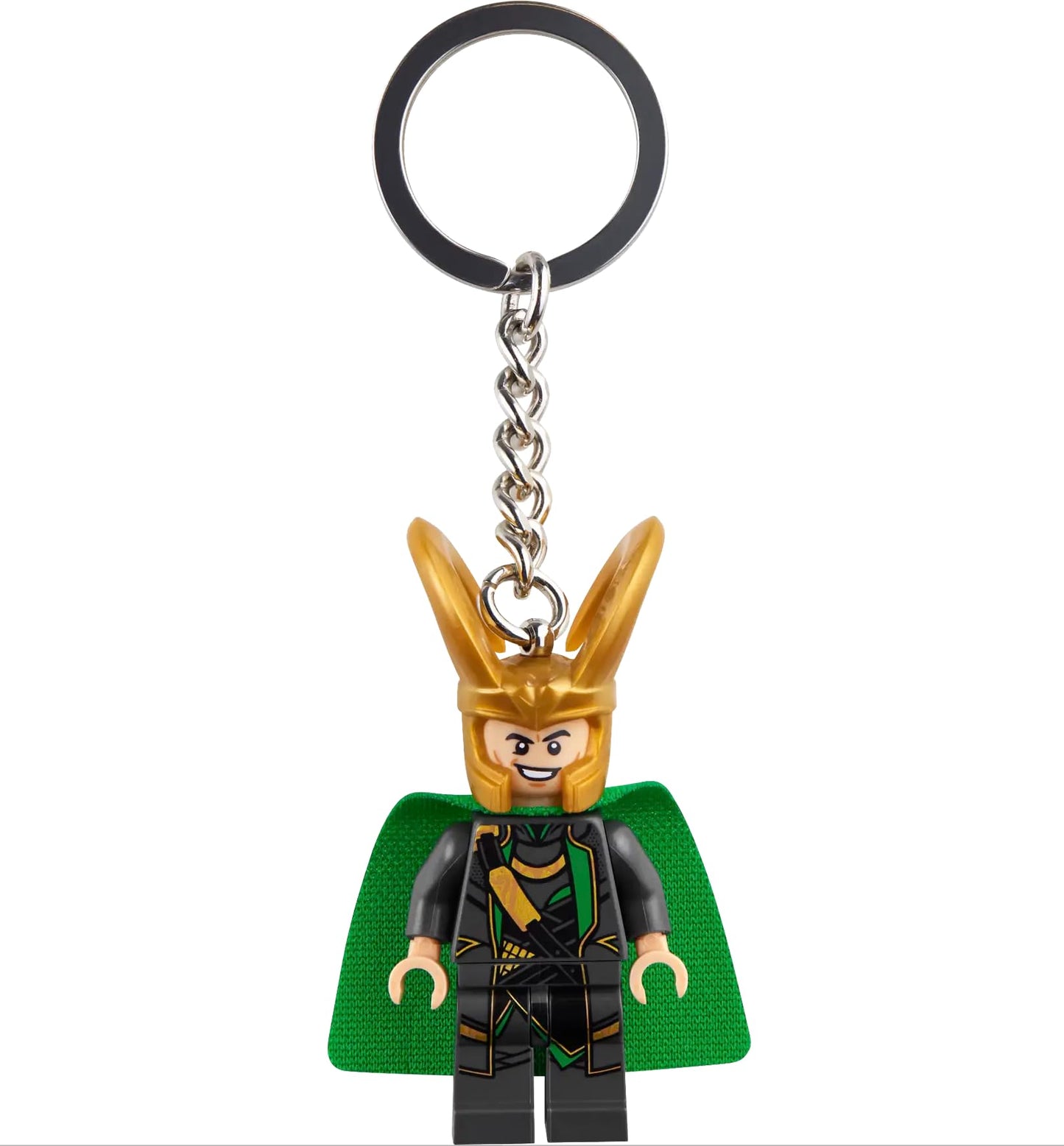 LEGO Marvel 854294 Loki Keyring from 6 Years, multicoloured
