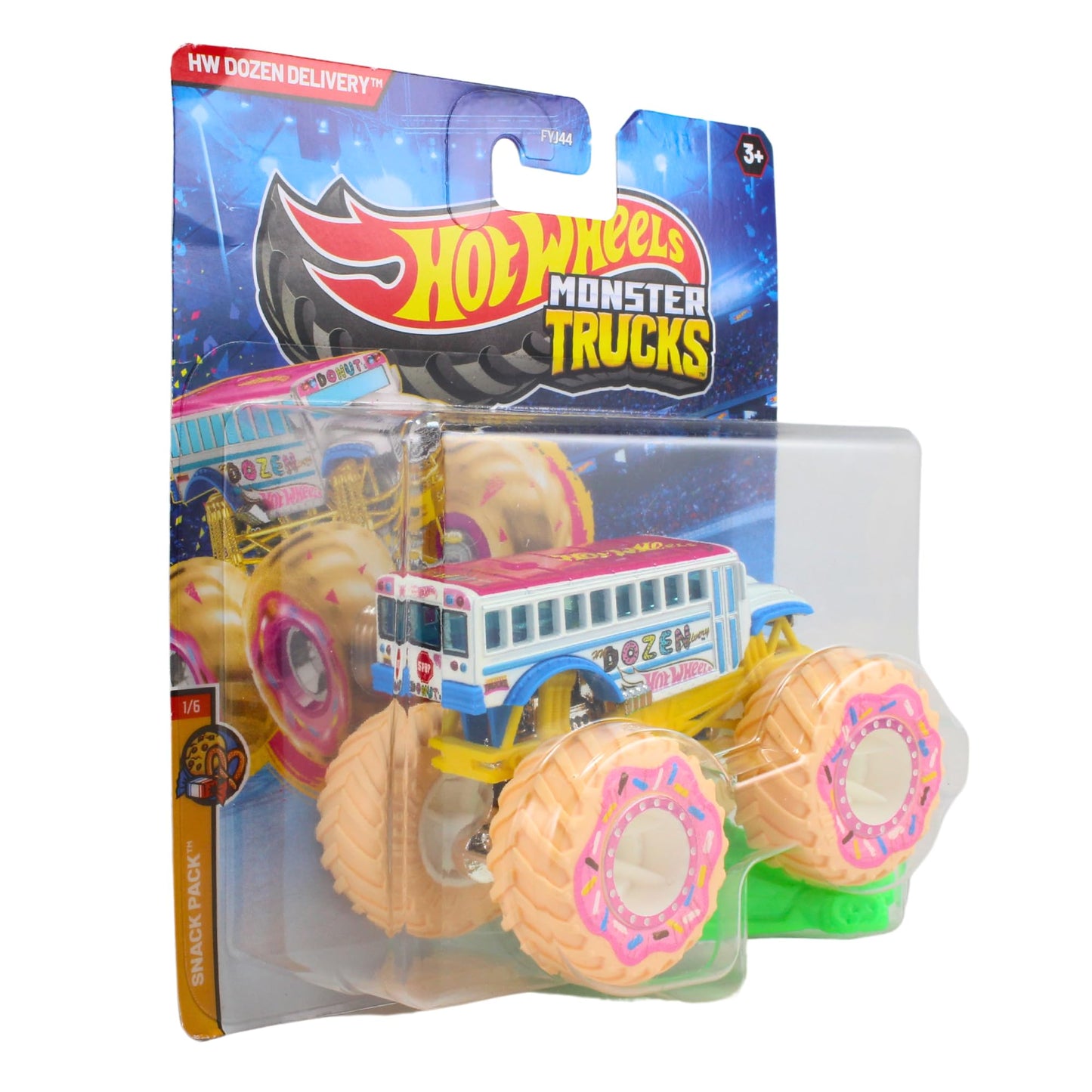 Mattel Hot Wheels Monster Trucks Collectible Toy 1:64 Scale Diecast Model Vehicle -