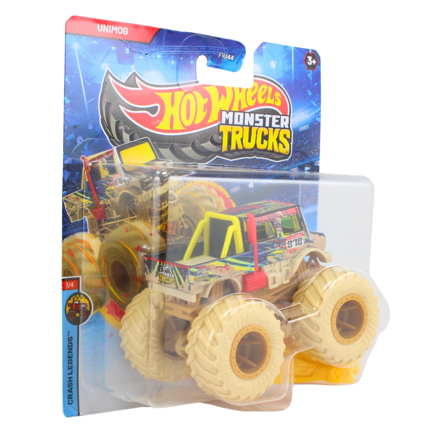 Mattel Hot Wheels Monster Trucks Collectible Toy 1:64 Scale Diecast Model Vehicle -