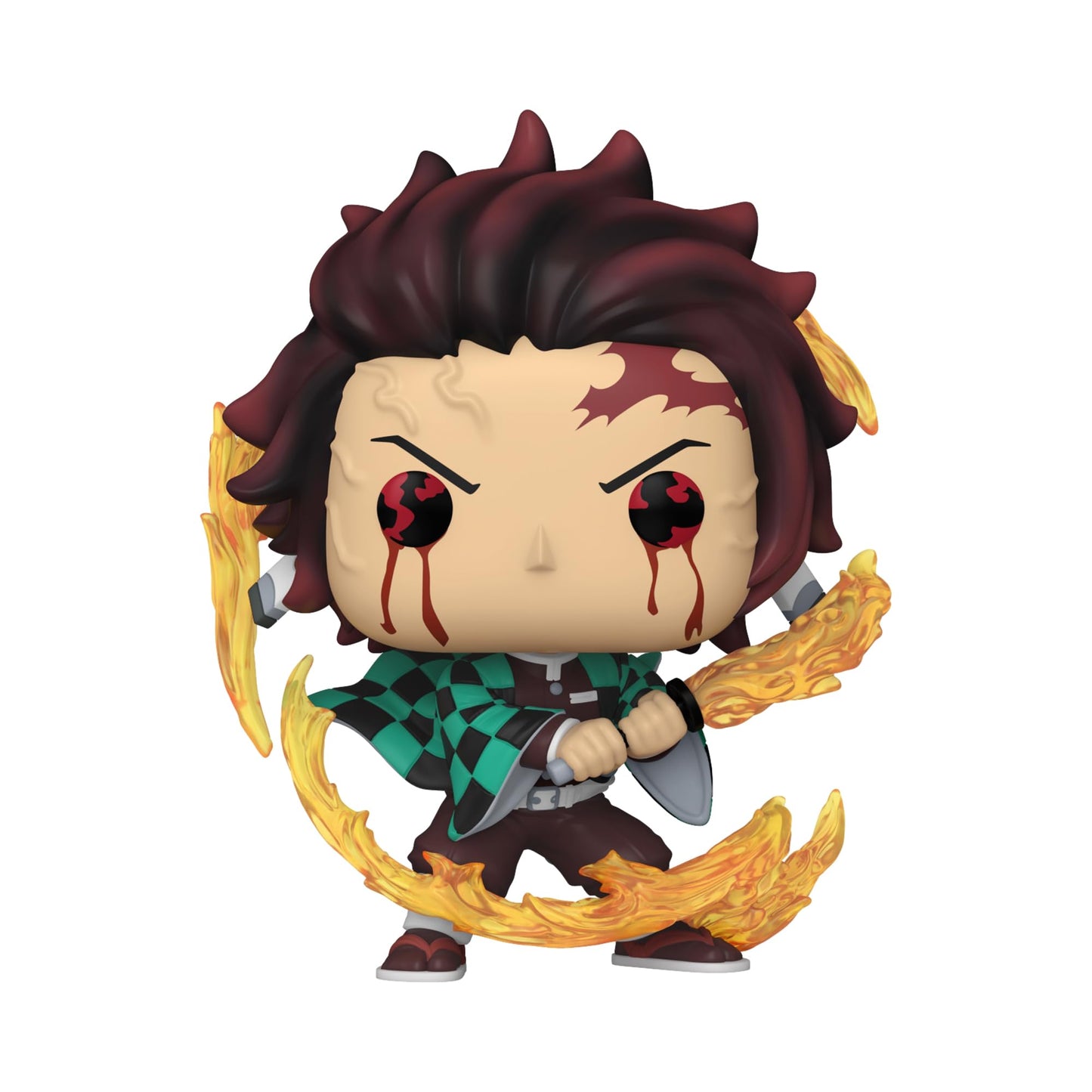 Funko Pop! Animation: DS - Tanjiro Kamado - (Sun Breathing) - Demon Slayer - Collectable Vinyl Figure - Gift Idea - Official Merchandise - Toys for Kids & Adults - Anime Fans