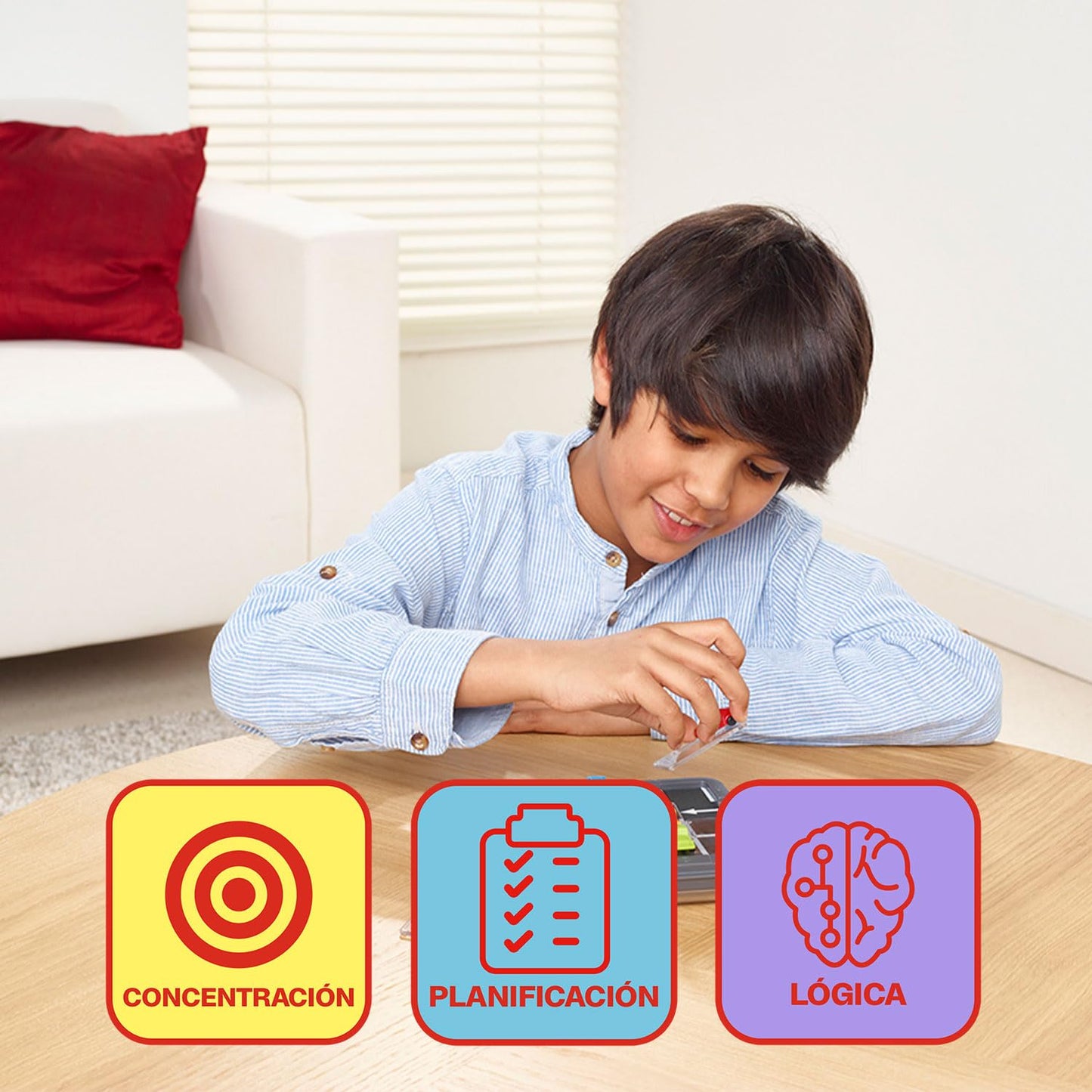 SmartGames - Parking Puzzler, Puzzle Game with 60 Challenges, 6+ Years