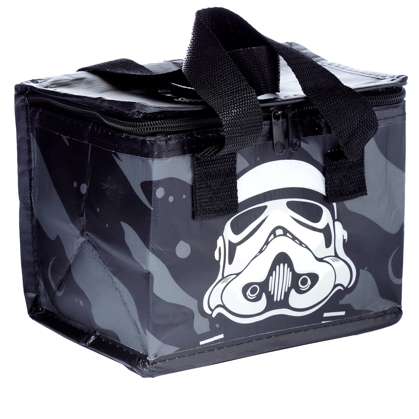 Puckator Cool Lunch Bag Black The Original Stormtrooper Design Out Of Rec. Plastic Bottles - Insulated Lunch Bag for Women Men Children - Lunch Box Bag For Work & School - Beach Picnic Accessories