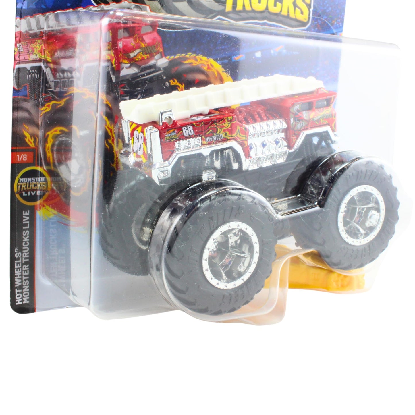 Mattel Hot Wheels Monster Trucks Collectible Toy 1:64 Scale Diecast Model Vehicle -