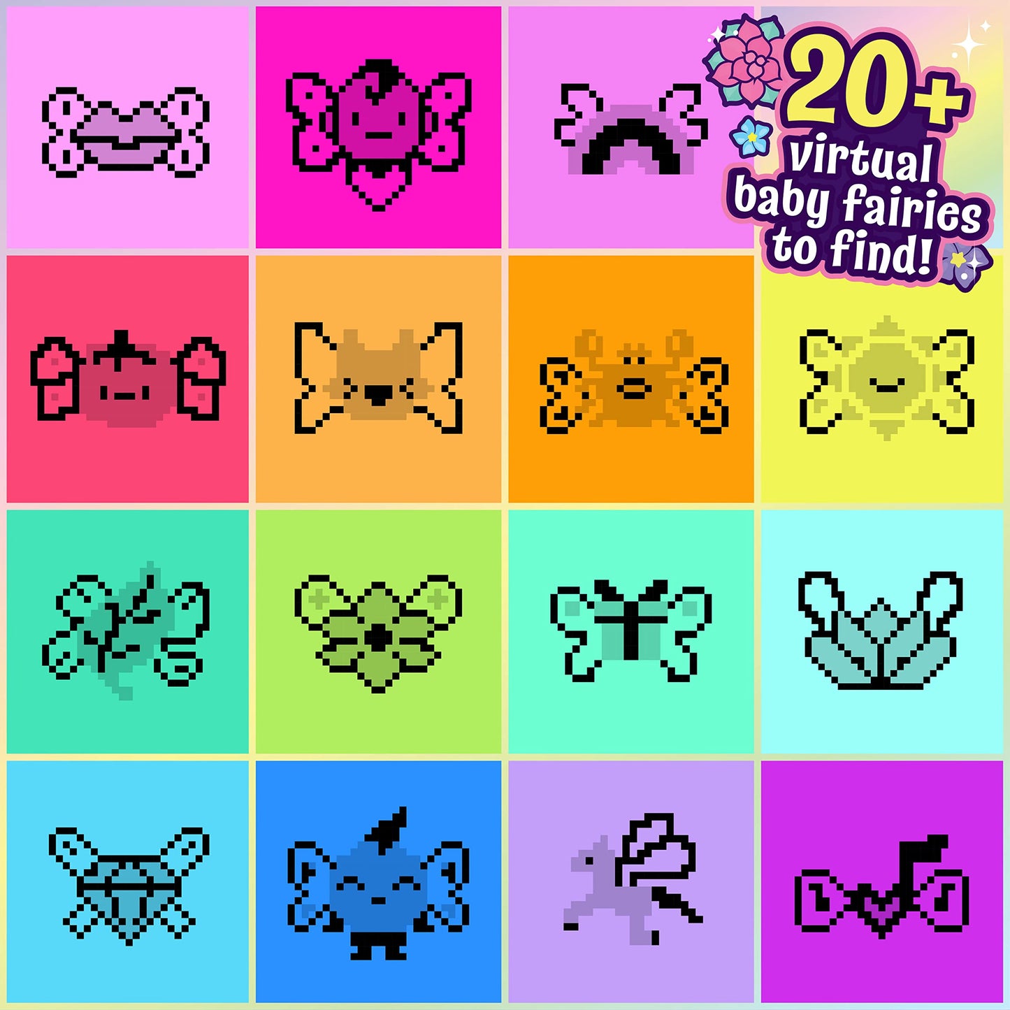 Got2Glow Baby Fairy Finder ? Magic Fairy Jar Includes 20+ Virtual Baby Fairies ? Find Fairies On-The-Go