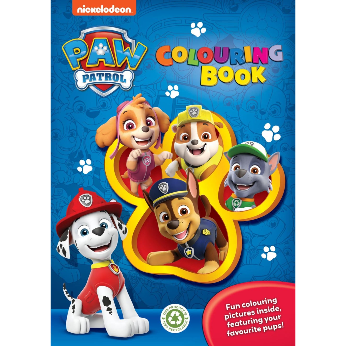 ALLIGATOR 3432/PWCB Paw Patrol Colouring Book, Paper, Multicolour