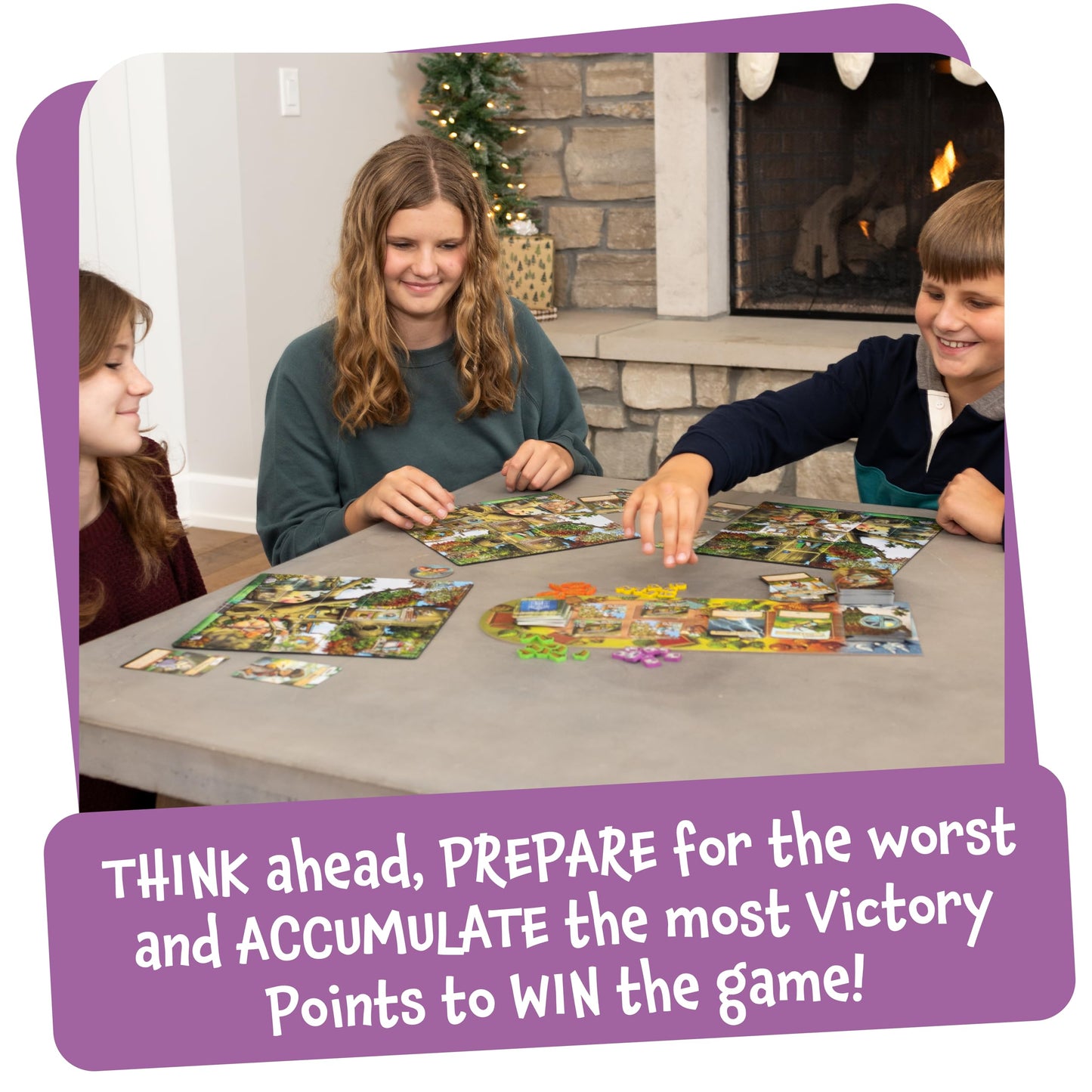 Ultimate Treehouse | Entry Level Resource Management Tile Game | Strategy Board Games for 8+ Year Olds | Family Games for 2 to 4 Players