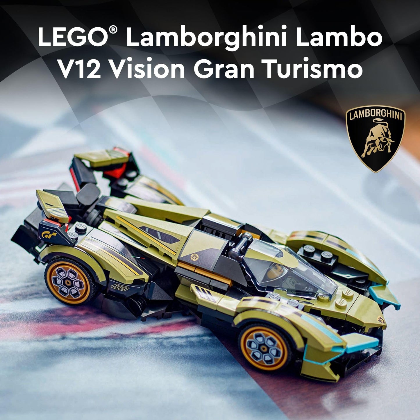 LEGO Speed Champions 76923 Lamborghini Lambo V12 Vision GT Super Car 10+ 230pcs