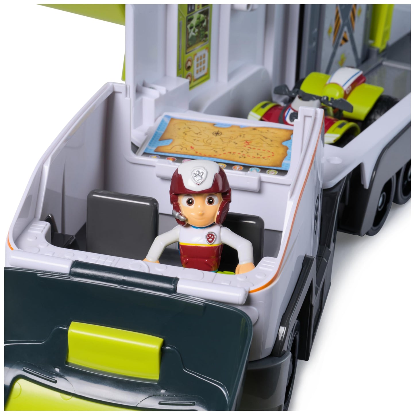 Paw Patrol Jungle Pups, Transforming PAW Patroller, Ryder Action Figure, ATV Toy Car, Vehicle Lift and Sound Effects, Kids? Toys for Boys and Girls Aged 3+