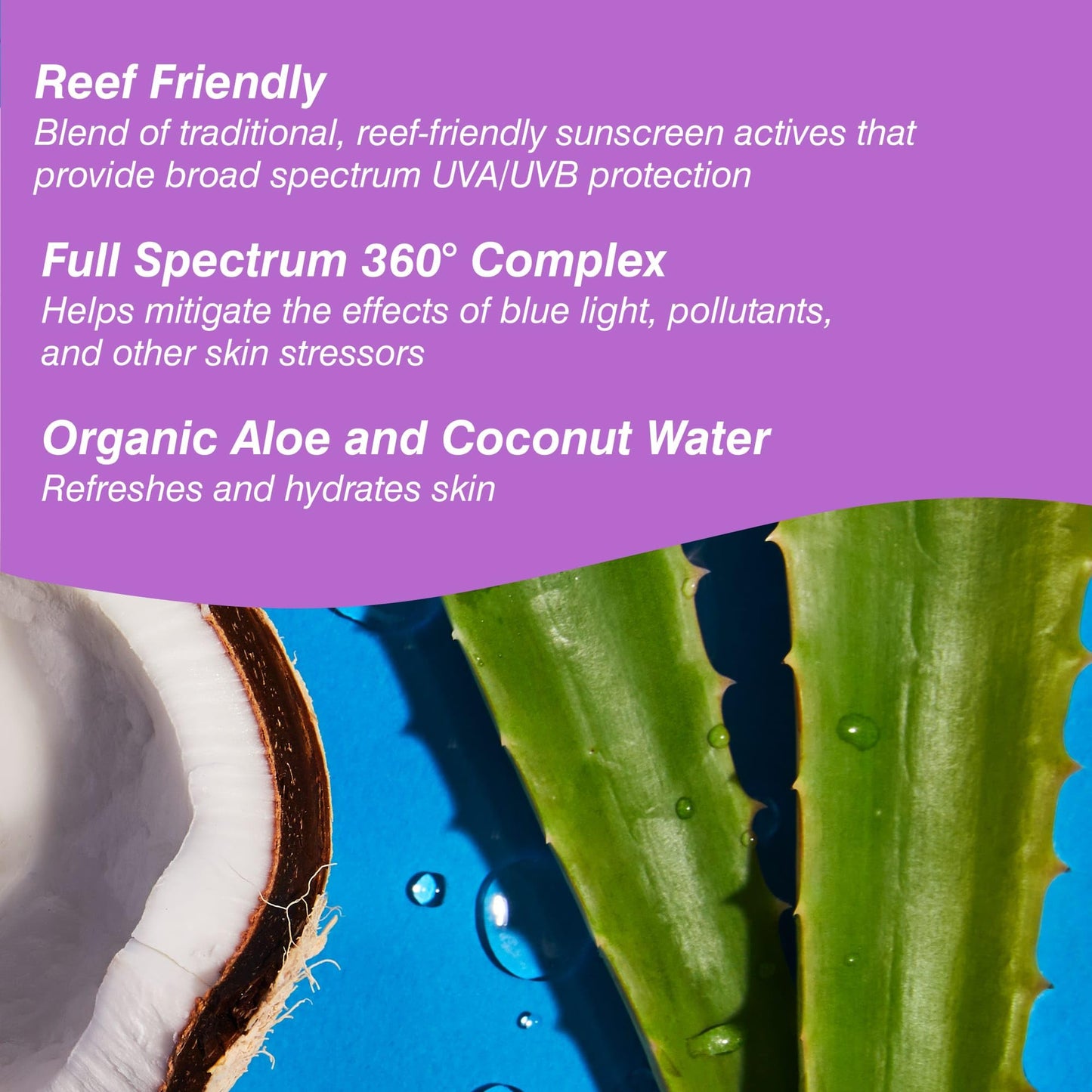 Coola SPF 15 Water Mist Suncreen, 70 Percent + Organic Sunscreen for Daily Use, Refreshing and Alcohol Free, 50 ml