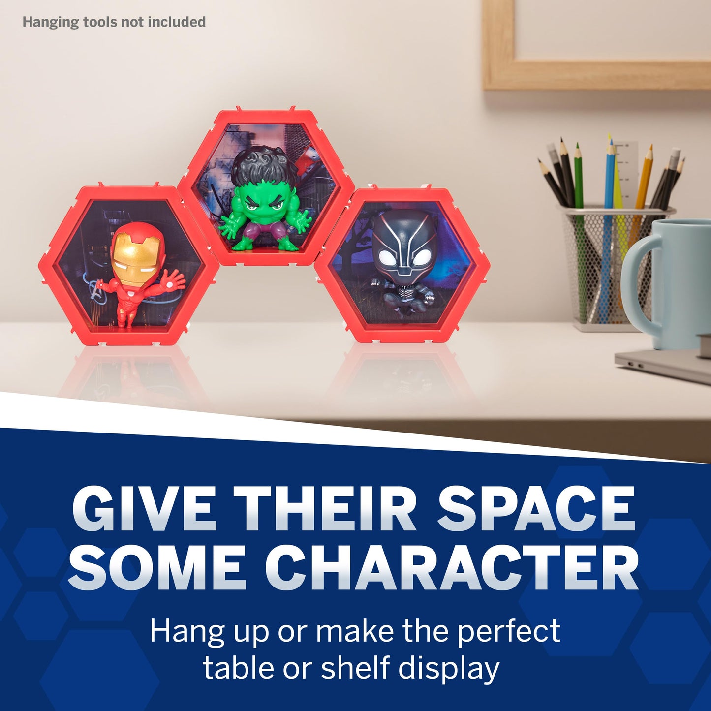 WOW! PODS Avengers Collection | Superhero Light-Up Bobble-Head Figure | Official Marvel Toys, Collectables & Gifts