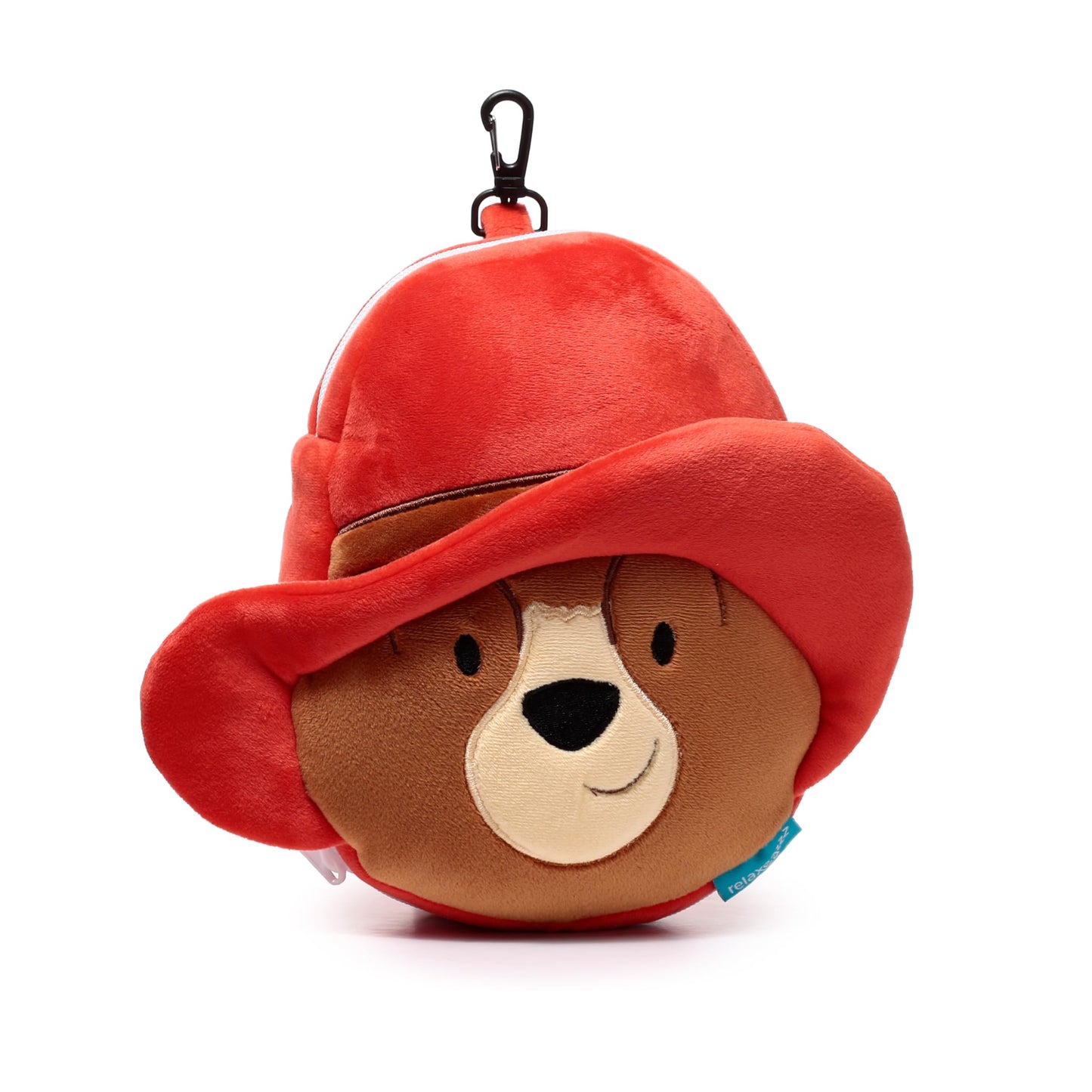 Relaxeazzz Paddington Bear Travel Pillow & Eye Mask - Sleep Eye Mask Masks - Kids Travel Accessories For Sleeping Airplane - Flight Plane Neck Pillow Pillows