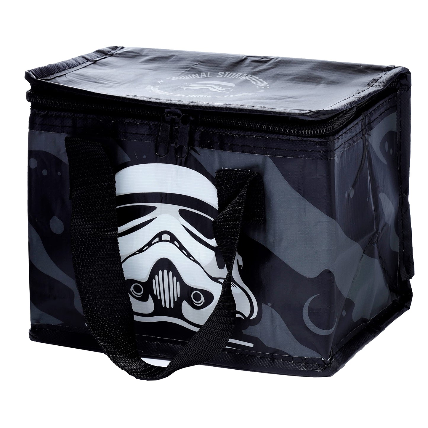 Puckator Cool Lunch Bag Black The Original Stormtrooper Design Out Of Rec. Plastic Bottles - Insulated Lunch Bag for Women Men Children - Lunch Box Bag For Work & School - Beach Picnic Accessories