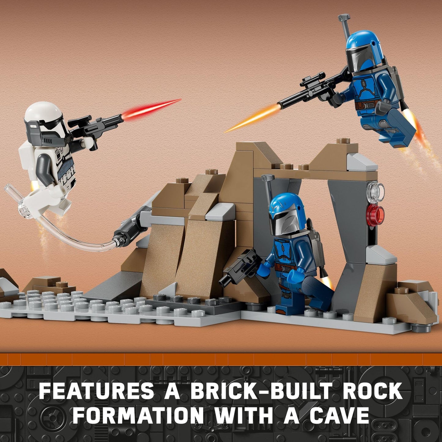 Lego Star Wars 75373 Mandalorian "Ambush on Mandalore" (109 Pieces)