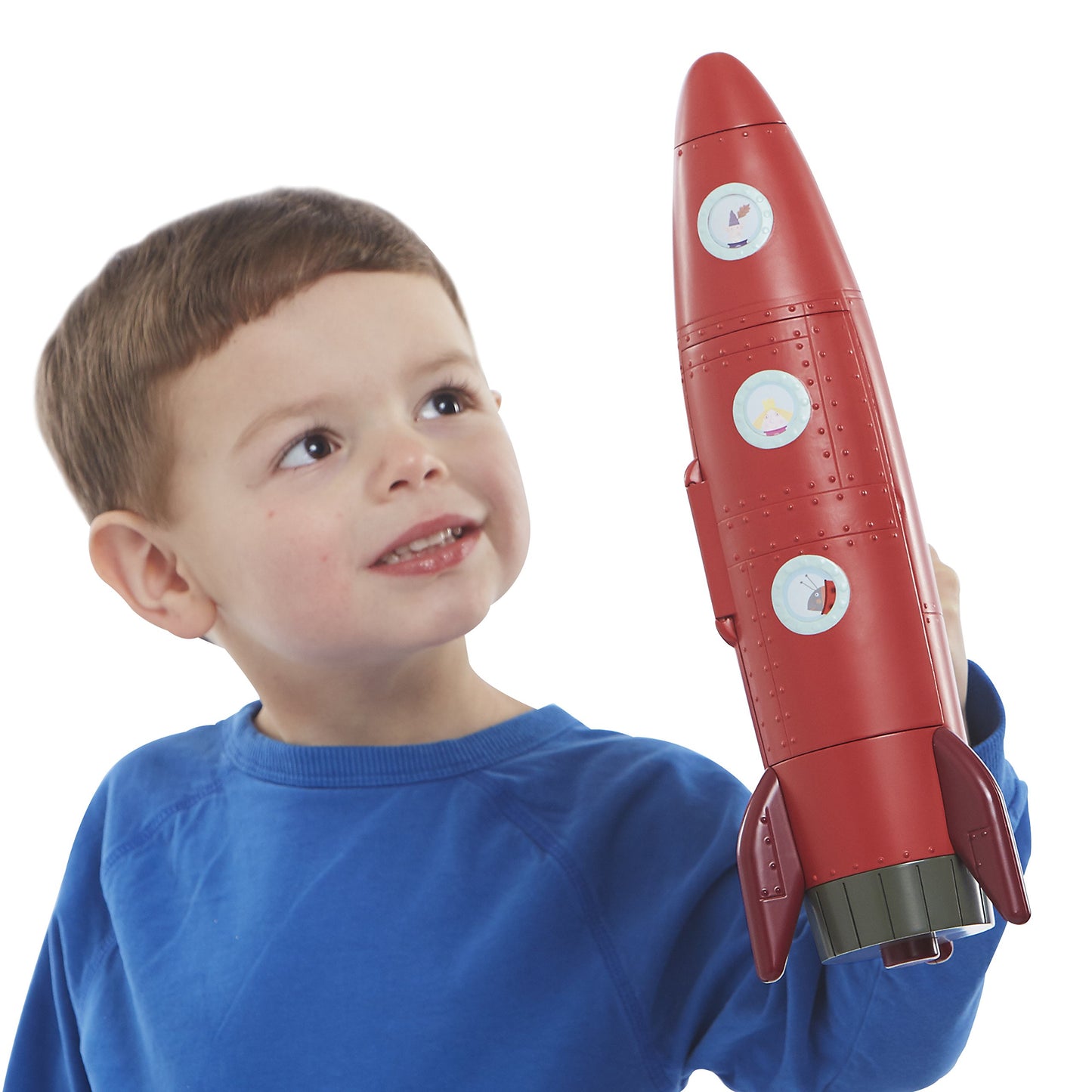 Ben & Holly 07713 Electronic Elf Rocket, Preschool, Gift for 3-6 Year Old, Little Kingom, Interactive Toy with Lights and Sounds