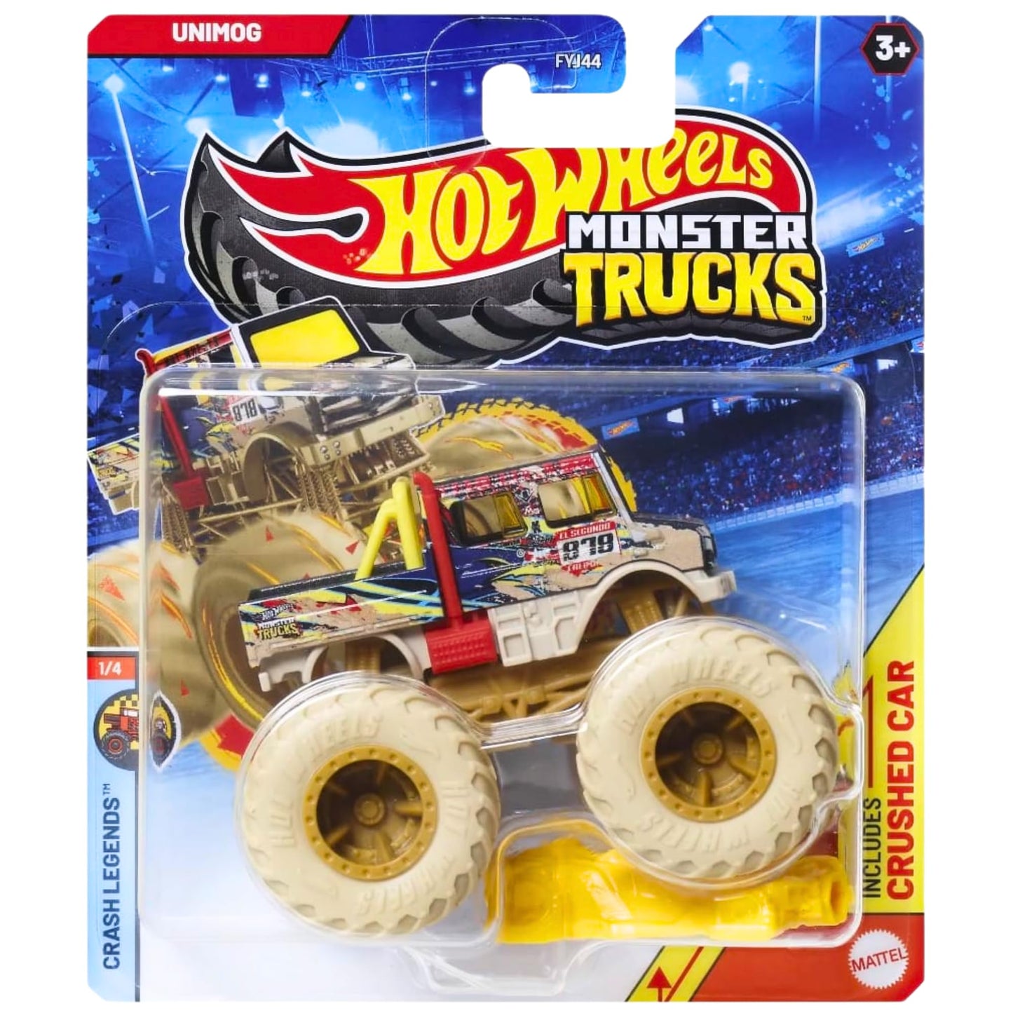 Mattel Hot Wheels Monster Trucks Collectible Toy 1:64 Scale Diecast Model Vehicle -