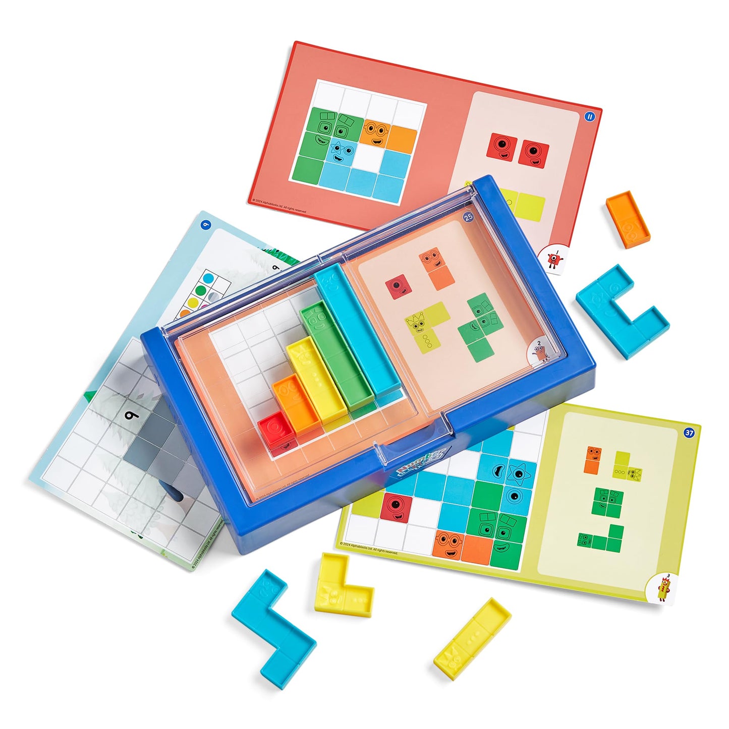 Learning Resources Numberblocks Puzzle Solver, Toys for 3 Year Old Boys and Girls, 50 Puzzles with 4 Levels of Play, Travel Games