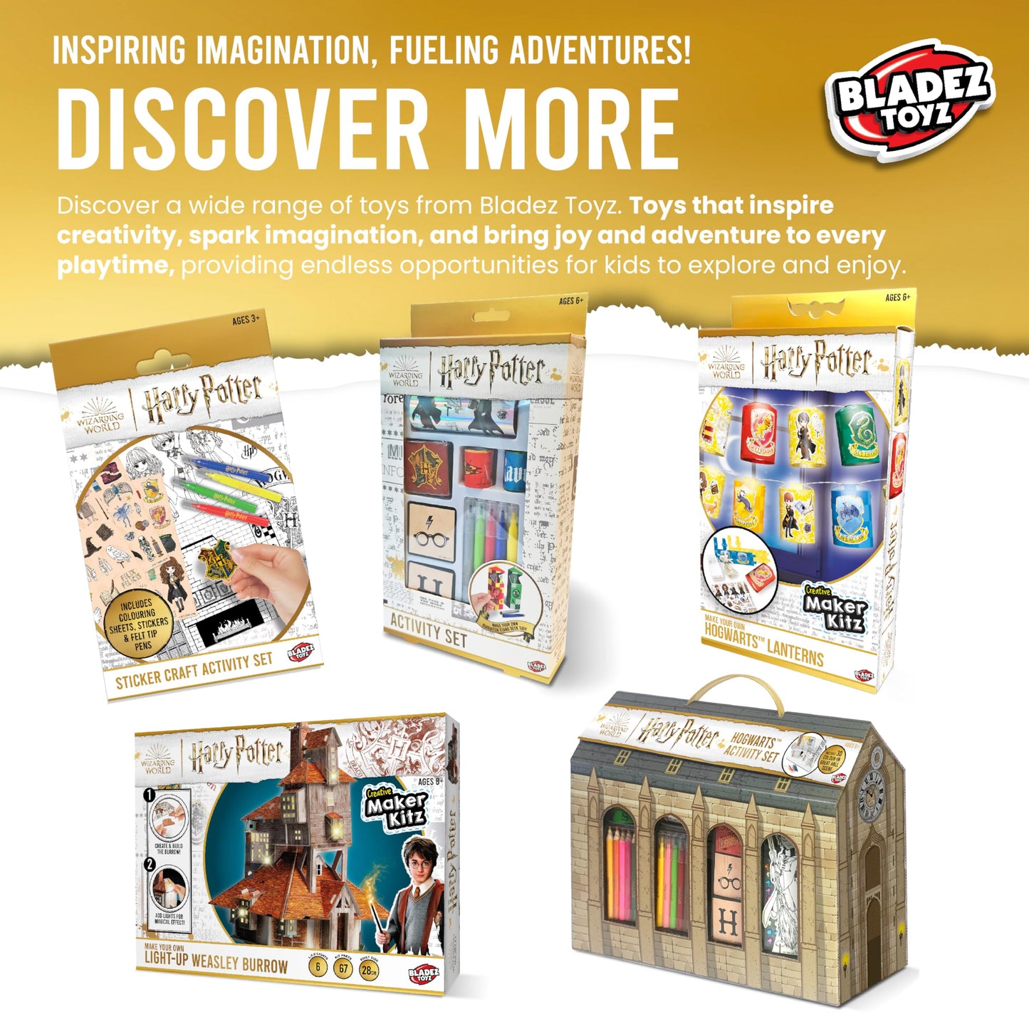 BLADEZ Harry Potter Maker Kitz - Make Your Own Light-Up
