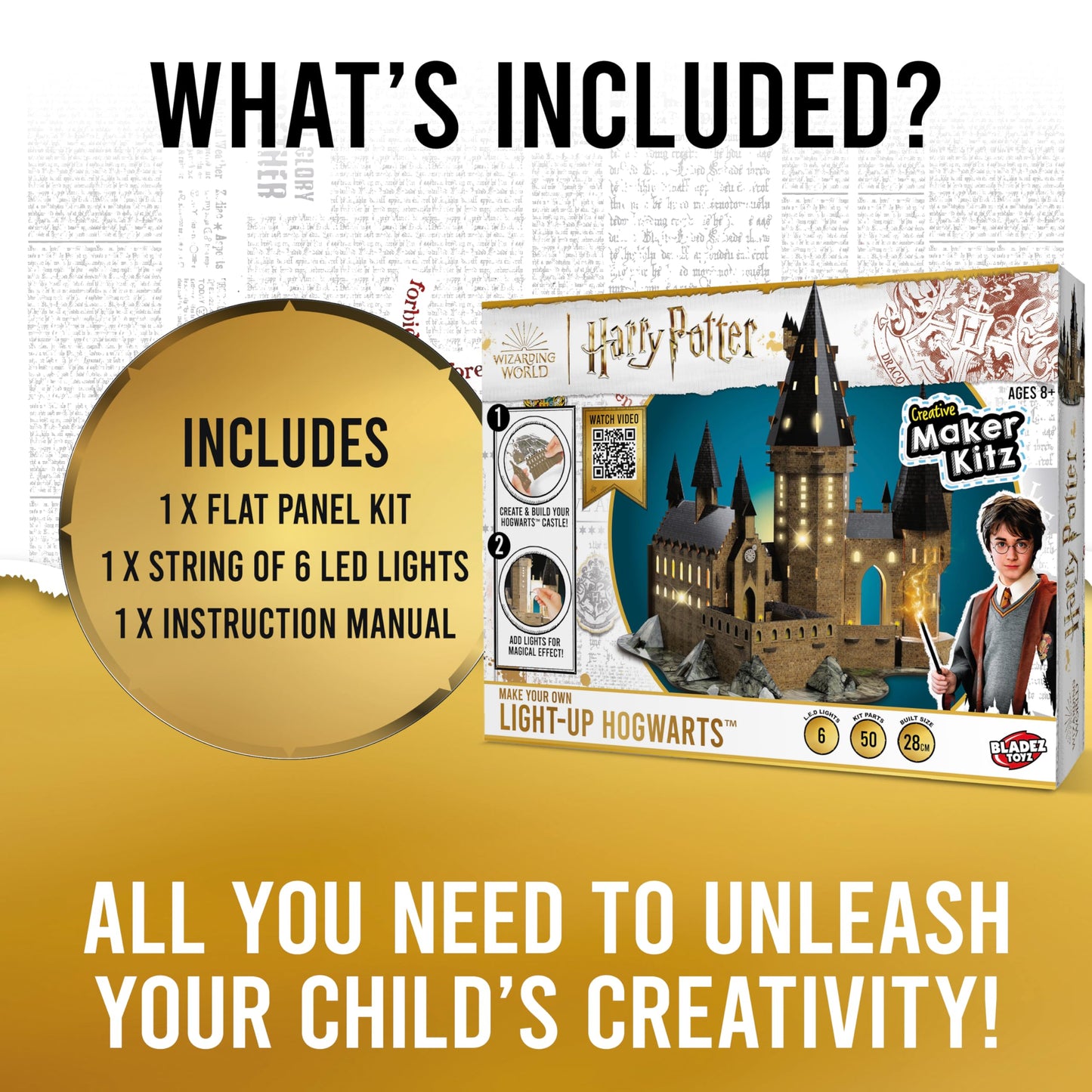 BLADEZ Harry Potter Maker Kitz - Make Your Own Light-Up