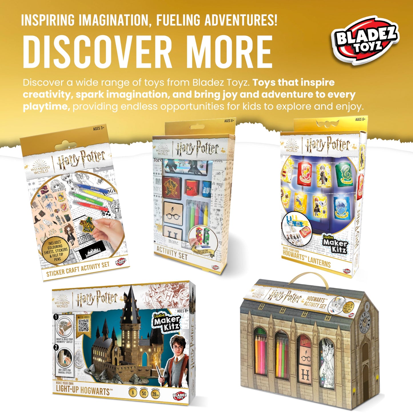 BLADEZ Harry Potter Maker Kitz - Make Your Own Light-Up
