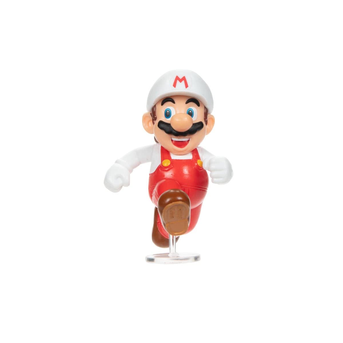 World of Nintendo Super Mario 2.5-inch Action Figure Fire Running Mario
