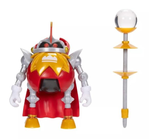 Sonic The Hedgehog 4-inch Heavy King Action Figure with Red Star Accessory. Ages 3+