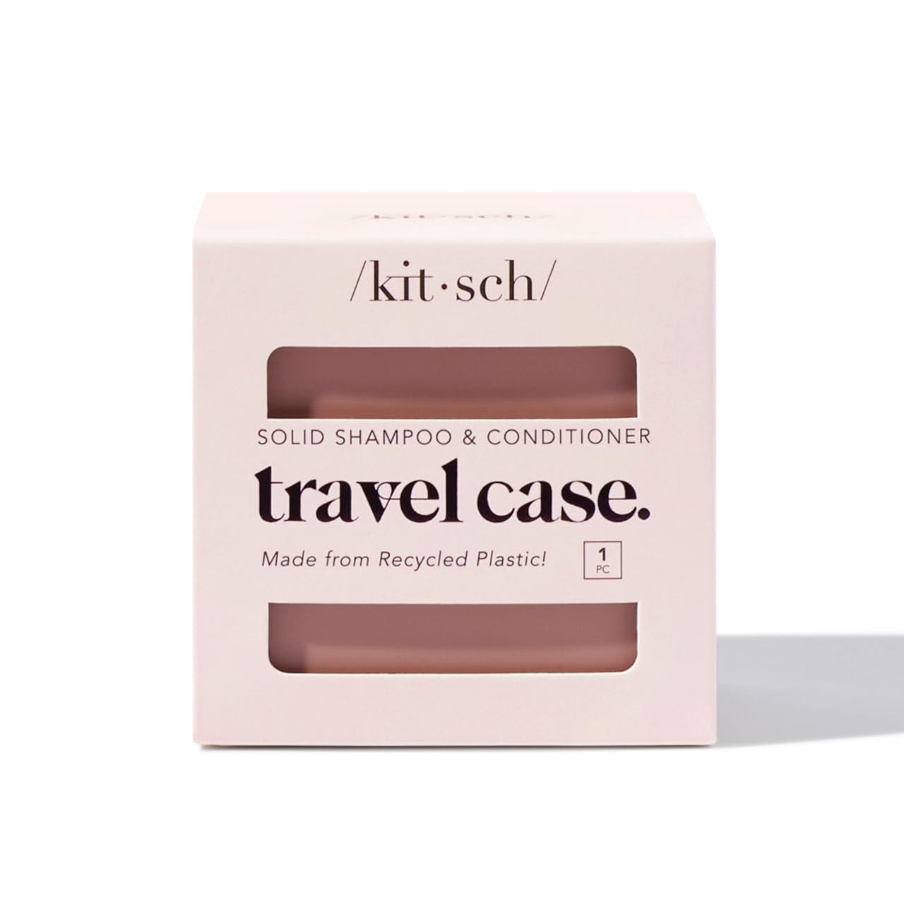 Kitsch Bottle-Free Beauty Travel Case, Terracotta