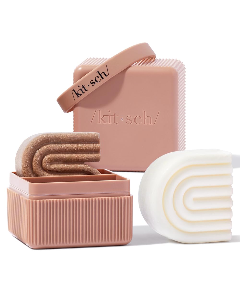 Kitsch Bottle-Free Beauty Travel Case, Terracotta