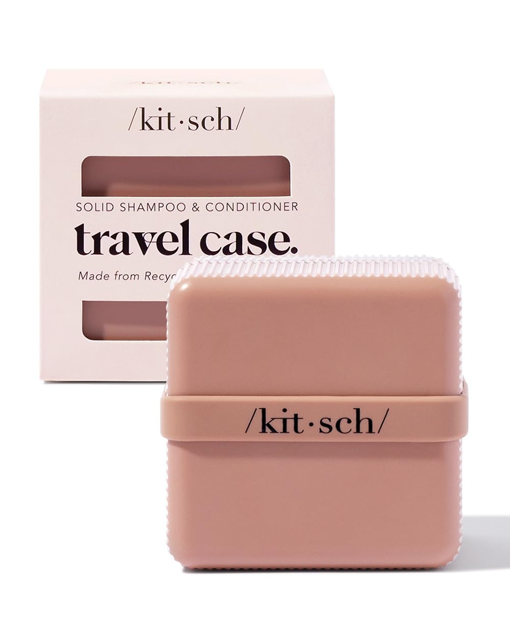 Kitsch Bottle-Free Beauty Travel Case, Terracotta