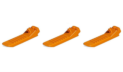 LEGO Lot of 3 Accessories Orange Brick and Axel Separator Tool piece
