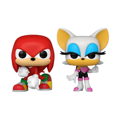 Funko Pop! Games: Sonic - Knuckles and Rouge 2pk (Exc), Collectable Vinyl Toy Figure - 77477