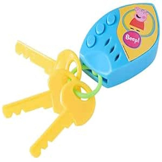 HTI 1384026 Peppa Pig Electronic Toy Car Keys Pretend Play for Little Boys & Girls